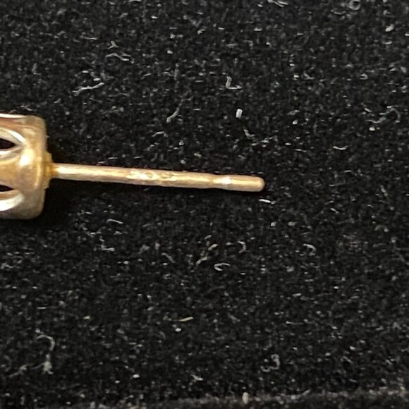 5mm x 5mm Sterling Silver 925 CZ Stud Earrings 6-Prong Setting Vintage Style Jew - Picture 10 of 12